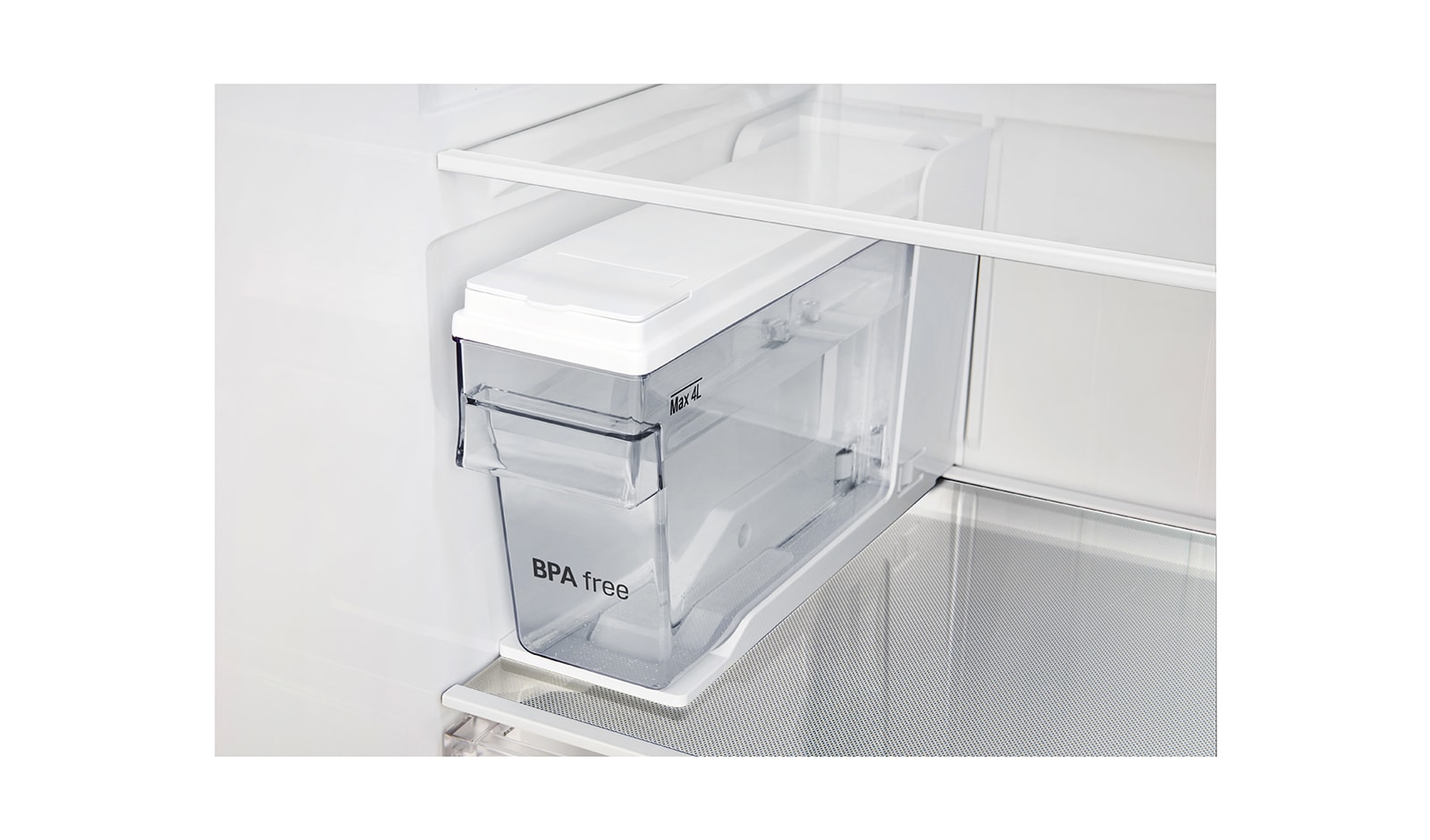 LG Réfrigérateur Américain | 606L | Compresseur linéaire | Total No Frost | Eau'tonome | Moist Balance Crisper | Door in Door® | F, LG GSJ361DIDV